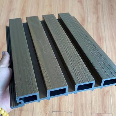 China Eco-friendly wpc composite wall panel wpc exterior wall cladding anti-uv eco-friendly for sale