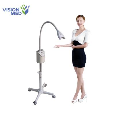 China Standing Popular Portable Dental LED Lamp Teeth Whitening Machine for sale