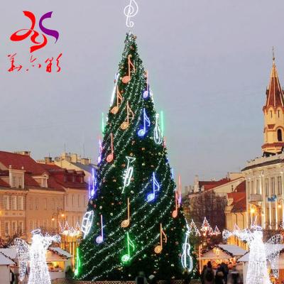 China Wholesale 10m Christmas Decoration 20ft 30ft 40ft Outdoor Lighting 50ft Giant Outdoor Holiday Decoration Artificial Holiday Tree for sale