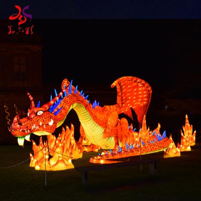 China Custom Animal Festival Decoration Paper Lantern Festival Zigong Factory Animal Silk Lantern for sale