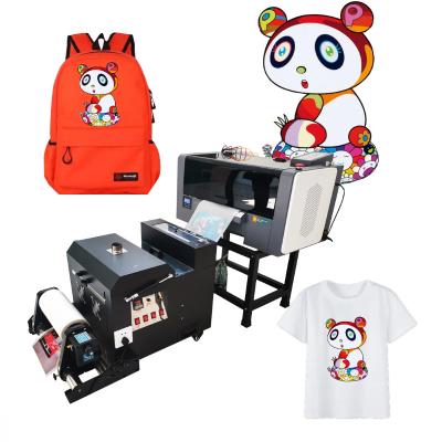 China Hot Hotels A2 A3 Small DTF Printer T-shirt Printing Heat Transfer Machine DTF PET Film Printer White Ink T-shirt Printer for sale