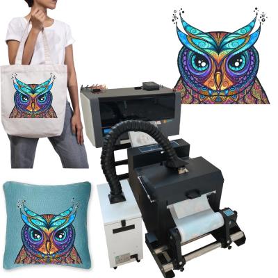 China Hotels A3 DTF Inkjet Printer Set Heat Transfer T-shirt Printing Machine Direct To Film Printer With XP600 Print Head for sale