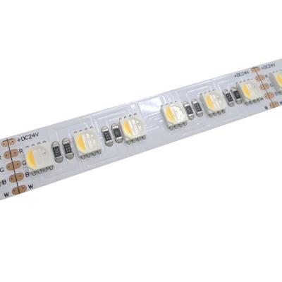 China Hotel RGBW 96LEDS Per Meter SMD5050 4in1 RGBW LED Strip for sale