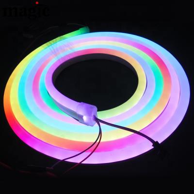 China Addressable LANDSCAPE DMX512 WS2811 WS2815B WS2812B SK6812 IC Pixel LED SMD5050 RGB LED Neon Flex Light for sale