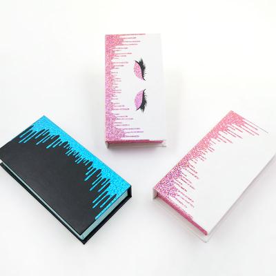 China Factory Directly Wholesale Fluffy Individual Mink Lashes Custom Eyelash Packaging Box for sale