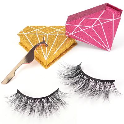 China Wholesale Natural Mink Eyelash Mink Lashes 18mm Mink Lashes 3d Mink Lashes for sale