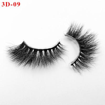 China Sale 3d mink eyelashes natural eyelash box packaging whole mink and silk cilios for sale