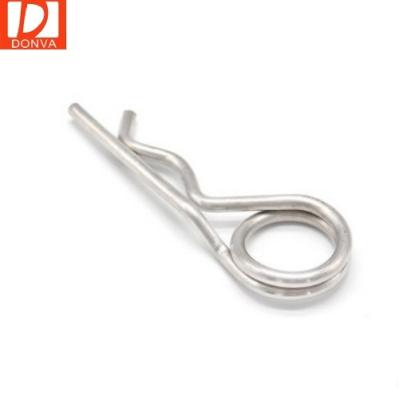 China Industry Double R Type Cotter Pins With Stainless Steel Material for sale