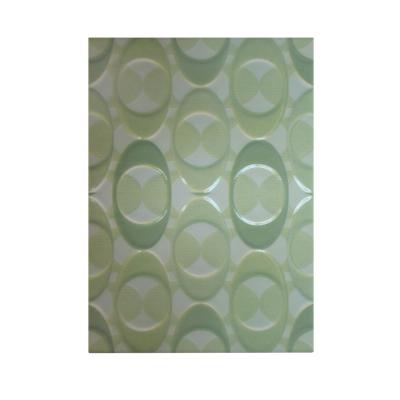 China Home Glazed Tiles Luxury Design Metallic Bathroom Flooring Tiles Green Color Ceramic Wall Tiles For Bathrooms for sale