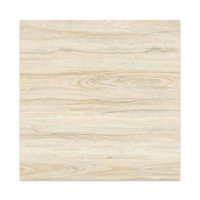 China Modern Foshan Glazed Porcelain 600 600mm Woodlike Full Polished Glazed Ceramic Tiles For Flooring for sale