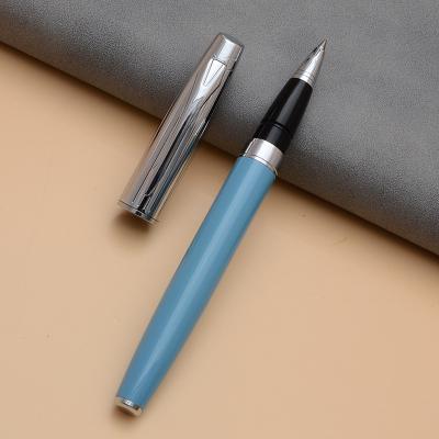 China Luxury Pen Gift High Quality Black Metal Gifts Trackball Pen for sale