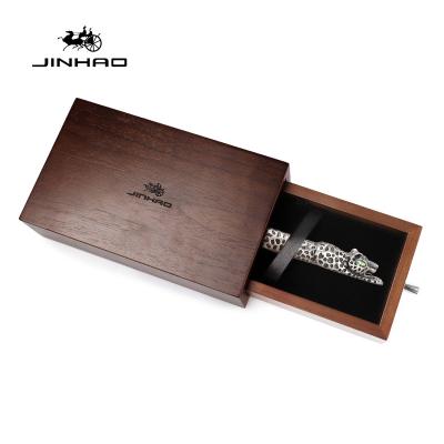 China Jinhao Gift Luxury Wooden Fountain Pen Box for sale