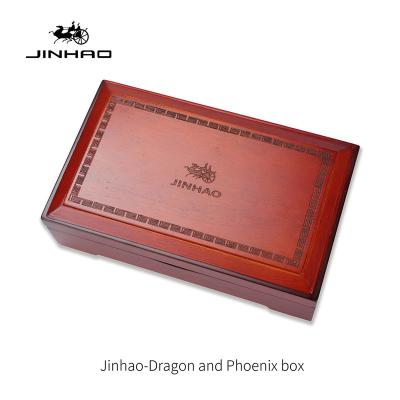 China Jinhao Gift Luxury Wooden Fountain Pen Box for sale