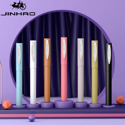 China Luxury Fountain Pen Popular Plastic Colorful Classic Business Gift Ink Pen Gift Jinhao 519 for sale