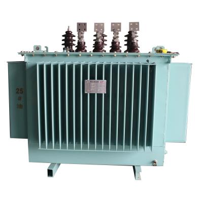 China Outdoor Copper Line Power 50KVA 10/0.4KV Full Oil Immersed Power Transformer for sale