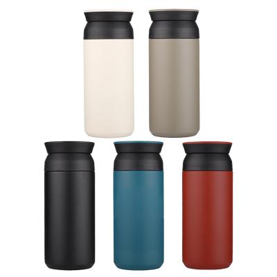 China Viable Hot Selling 304 Stainless Steel Vacuum Cup Double Wall Stainless Steel Fashion Thermos Single Water Bottle for sale