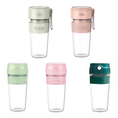 China Mini Squeezer Outdoor Portable Multifunctional Household Blender Small USB Rechargeable Handheld Fruit Squeezer Cup for sale