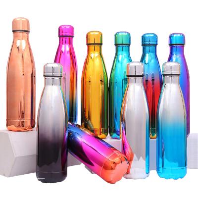 China Hot Selling Logo 500ml Stainless Steel Vacuum Flask Custom Sports Cola Sports Cola Shaped Water Bottle PORTABLE for sale