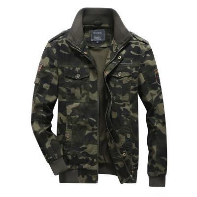 China Sustainable Military Style Make In China Soldier Army Camouflage Mens Cotton Material Jackets Coated Super Fashionable for sale