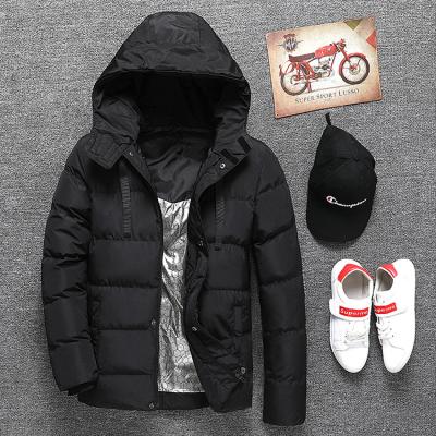 China Durable Super Warm And Good Material Men Warm Winter Conductive Quilted Thermal Jacket With Padding for sale