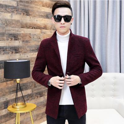 China Super fancy anti-shrink easy-going wool blended men's blazers for both informal formal occasions for sale