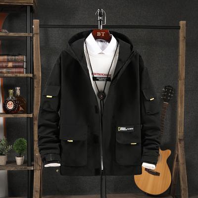 China China factory hotsale waterproof men warm ticking parka handsome cotton padded coat men's casual hooded jackets plus size slim coats for sale