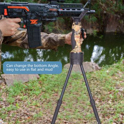 China Aluminum Alloy Hunting Rifle Bipod Leg Angle Adjustment 100-165cm for sale