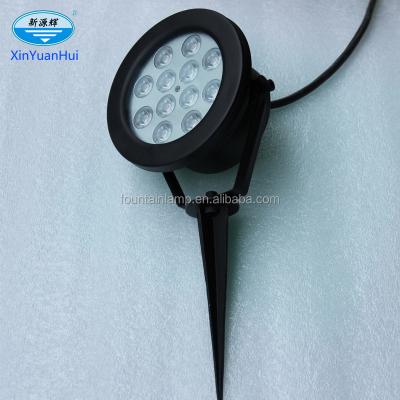 China LANDSCAPE New Garden Spike Led Light 12W IP68 12V Led Landscape Lighting for sale