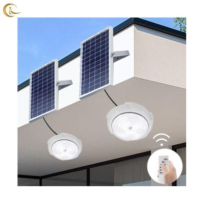 China Factory direct indoor solar garden ceiling light with remote control solar light lamp for indoor indoor solar light for sale