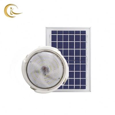 China Garden Kitchen High Quality Remote Control Round Lamp 80w 100w 200w Waterproof Solar Led Ceiling Light for sale