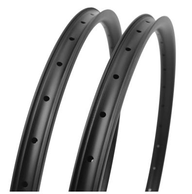 China Mountain Bikes Wholesale Full Carbon Fiber XC Bike Deep Rim Brake 27mm Wide 23mm Tubeless Rim for sale