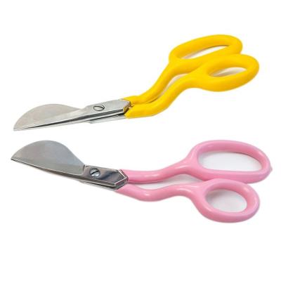 China Mat High Carbon Steel Stainless Platypus Napping Shears Stack Scissors Adorning Duck Beak Scissors 18cm For Blankets Carving 18*7.5*3cm for sale