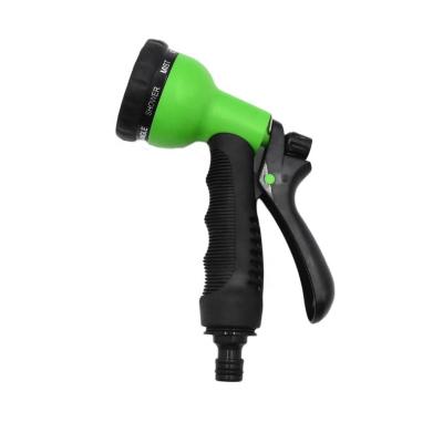 China Hot Selling 8 Models Adjustable Water Nozzle Promotion Garden Water Spray Gun Garden Hose Opp Bag Opp Bag Plastic ABS Accommodated for sale