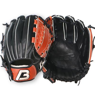 China Durable Team Sports Guantes de Beisbol Profecional Guantes Baseball Cuero Leather Baseball Gloves for sale