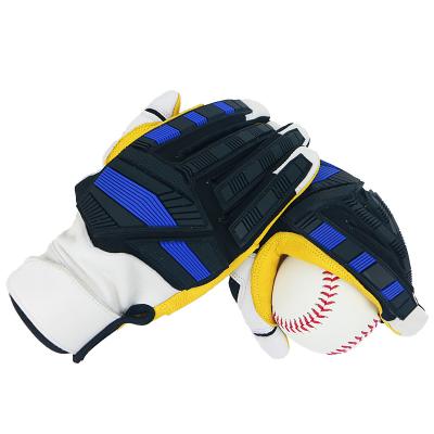 China Flexible;Durable Pro Classic Sport Guantillas De Jugar Beisbol Baseball Batting Glove Custom Batting Gloves for sale