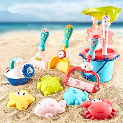 China Sandbox for Play Water Mesh Shovel Game Girl Summer Sand Tool Toy Sandbox Set Model Kids Outdoor Baby Beach Children for Children 3 Voice Gifts for for sale