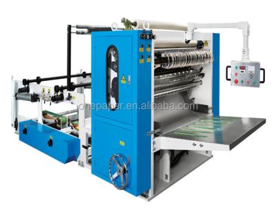 China Full Automatic V Folded Facial Tissue Folding Machine (4T/5T/6T/7T) 1350mm for sale