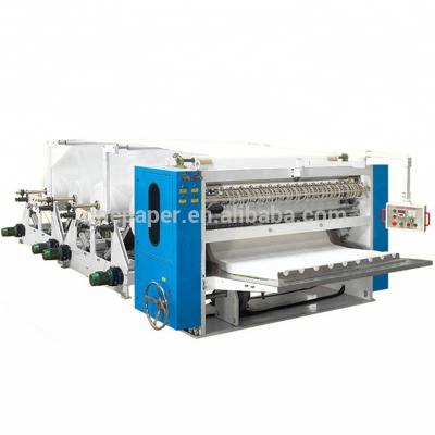 China New Type Tissue Paper V Facial Folding Machinery Products Price for sale