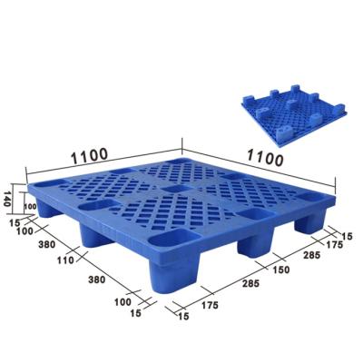 China Plastic Pallet 1100*1100 Mm New High Quality Transport Material HDPE for sale