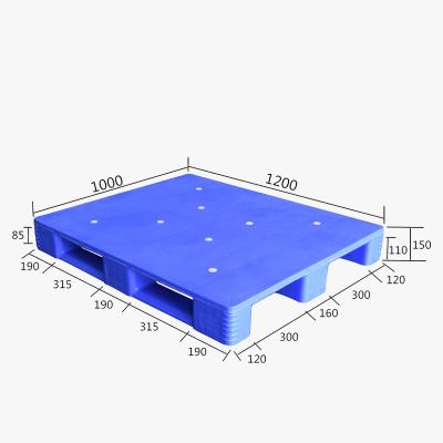 China EXPORT price factory 1200x1000x160mm mold design high quality cheap plastic pallet for sale