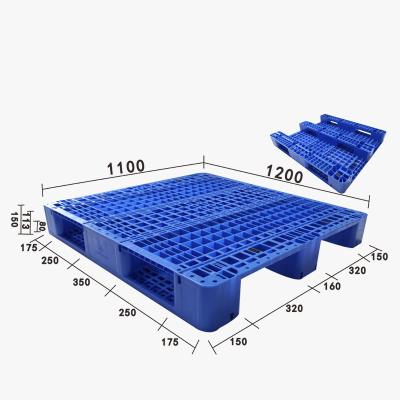 China Logistics China Factory Supplier With 1200*1100 Steel Reinforced Plastic Pallet for sale