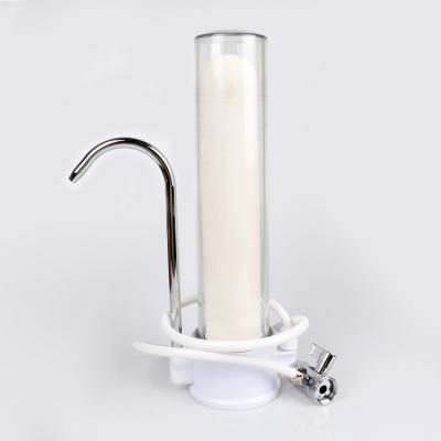 China Quick Lime Movable Size Irrigation Bottle Stainless Purifier 1 Stage Water Filter for sale