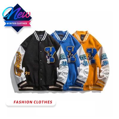 China Viable Custom Made Mens Jacket Baseball Letterman Jacket Leather Cheap Leather Sleeves Basketball Jackets Wholesale for sale