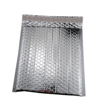 China Custom Logo Silver Foil Bubble Envelope Waterproof Padded Ad for sale