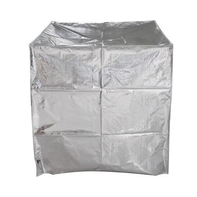 China Modern High Quality Reusable Custom Thermal Insulated Aluminum Pallet Cover for sale