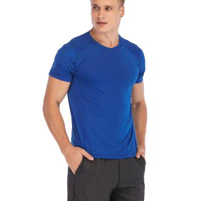 China 2020 Anti-wrinkle fashion brand summer popular sports leisure around the neck short sleeve men's T-shirt for sale