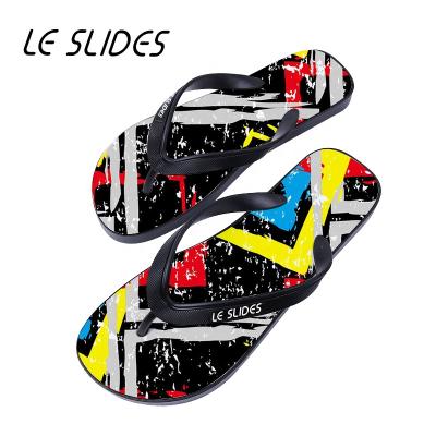 China 2022 Fashion Design Flip Flops Custom Logo Printing CUSHIONING Slides Sandal For Women Flat Outdoor Slippers for sale