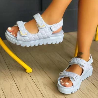 China Waterproof 2021 Amazon News Fashion Women's High Heel Shoes Sandals Wish eBay Sandals for sale