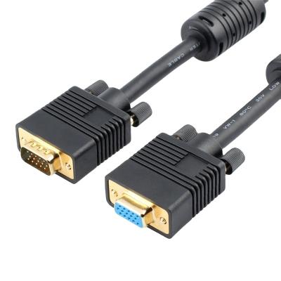 China COMPUTER  Black VGA To VGA Monitor Cable Bare Copper, Standard Tinned Copper for sale