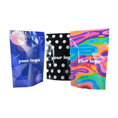 China Customized Logo Food Packaging Moisture Proof Matte Bag Stand Up Pouch Bags Laminated Plastic Packaging Mylar Bags for sale